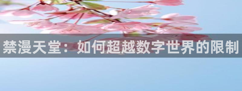 omofun下载方法：禁漫天堂：如何超越数字世界的限制