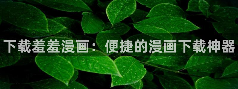 omofun怎么下载安装：下载羞羞漫画：便捷的漫画下载神器